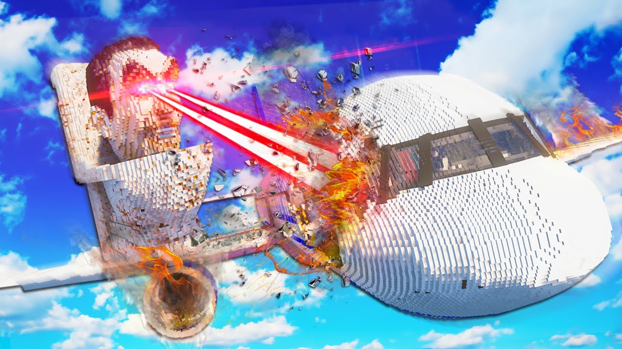 SKIBIDI TOILET CAUSANDO ACIDENTE DE AVIAO no TEARDOWN