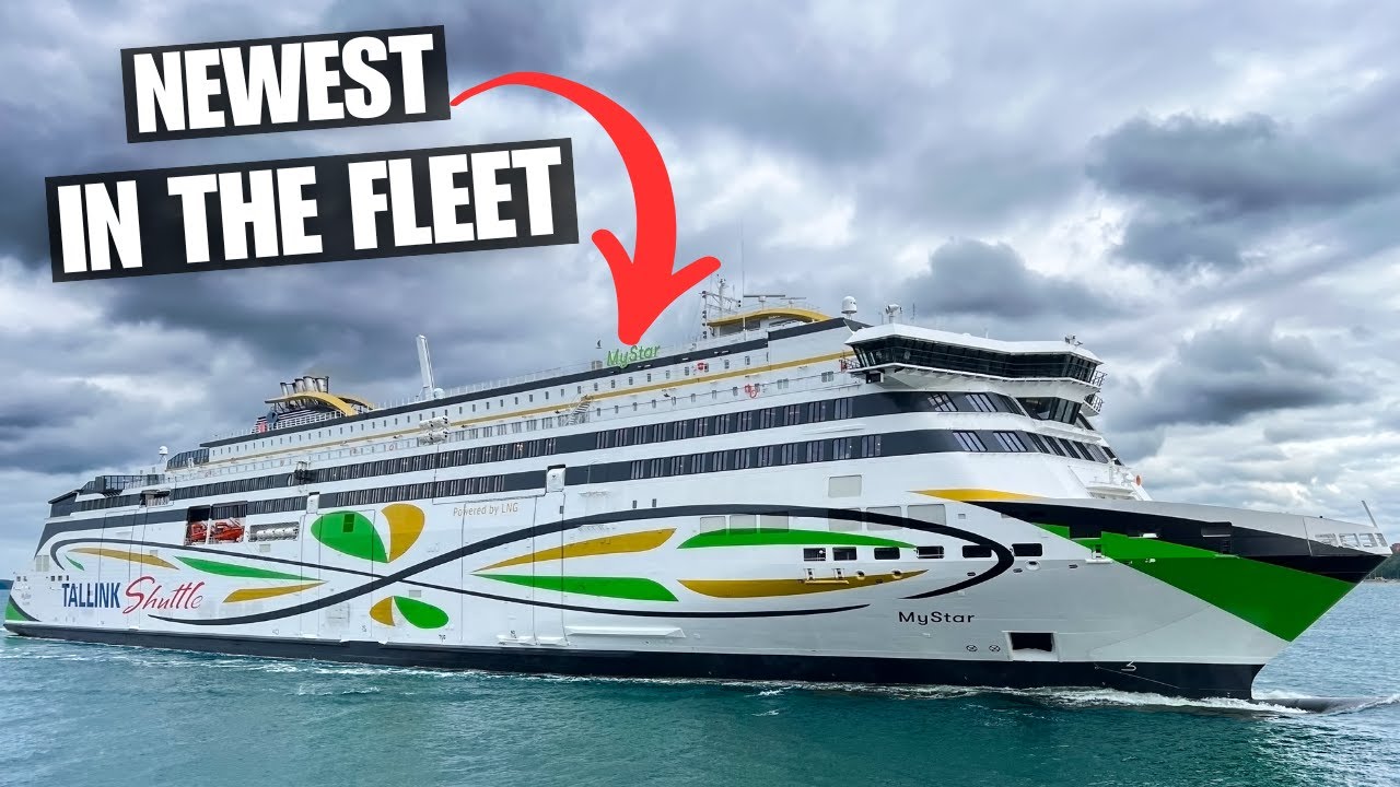 Tallink MyStar NEW Ferry Review | Tallinn to Helsinki in 2 HOURS By Ferry