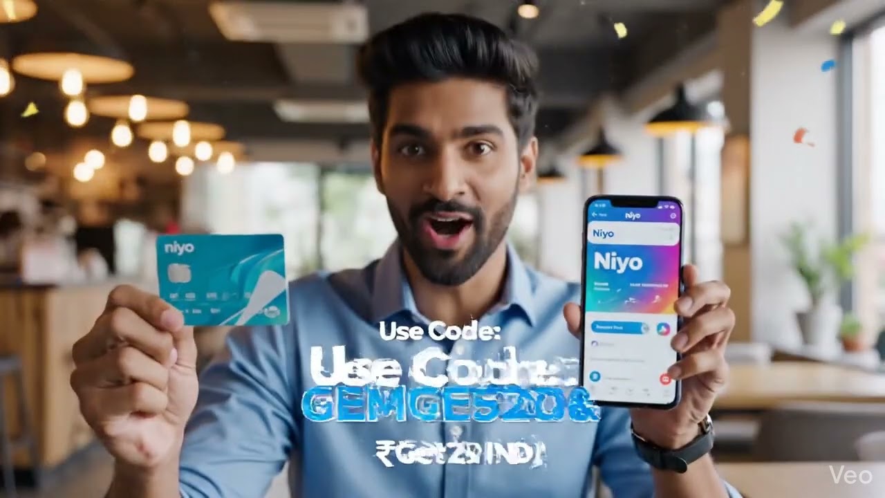 Get ₹250 Free on Niyo Card | Use Referral Code GEMGE520 💳🎉