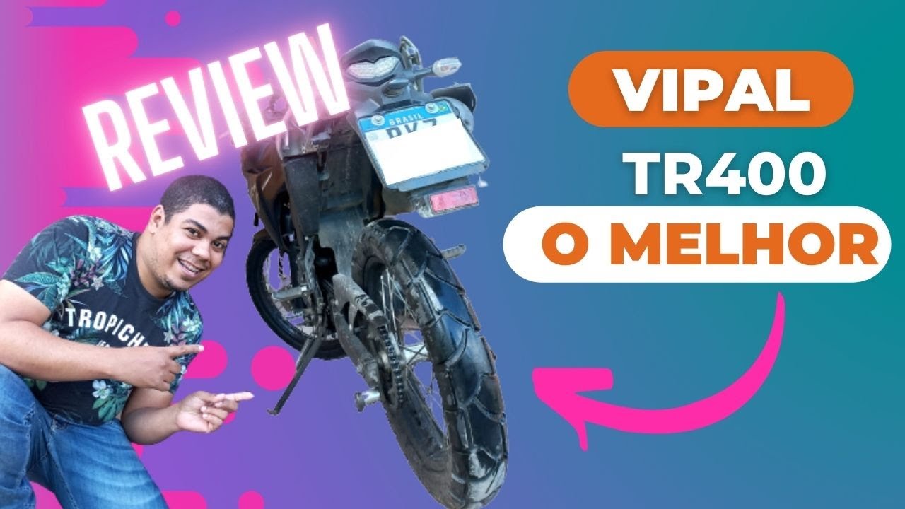 O MELHOR PNEU PARA MOTO TRAIL VIPAL TR400
