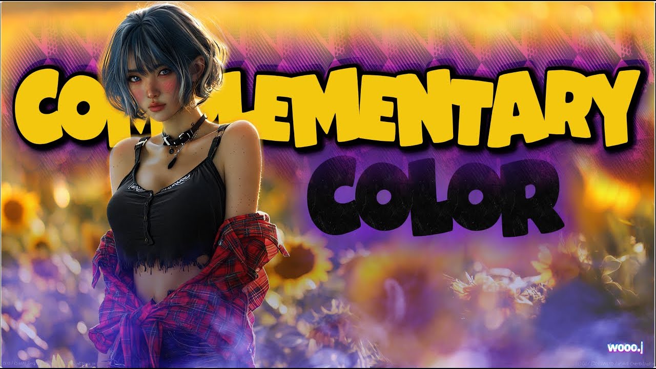 [AI][MV] COMPLEMENTARY COLOR (보색 관계) | [Wooo.J] 이거 보면 보색 관계 색깔은 저절로 외워진다☀️🌊kpop🌹🌿jpop🌻🔮인디음악,시티팝,AI노래