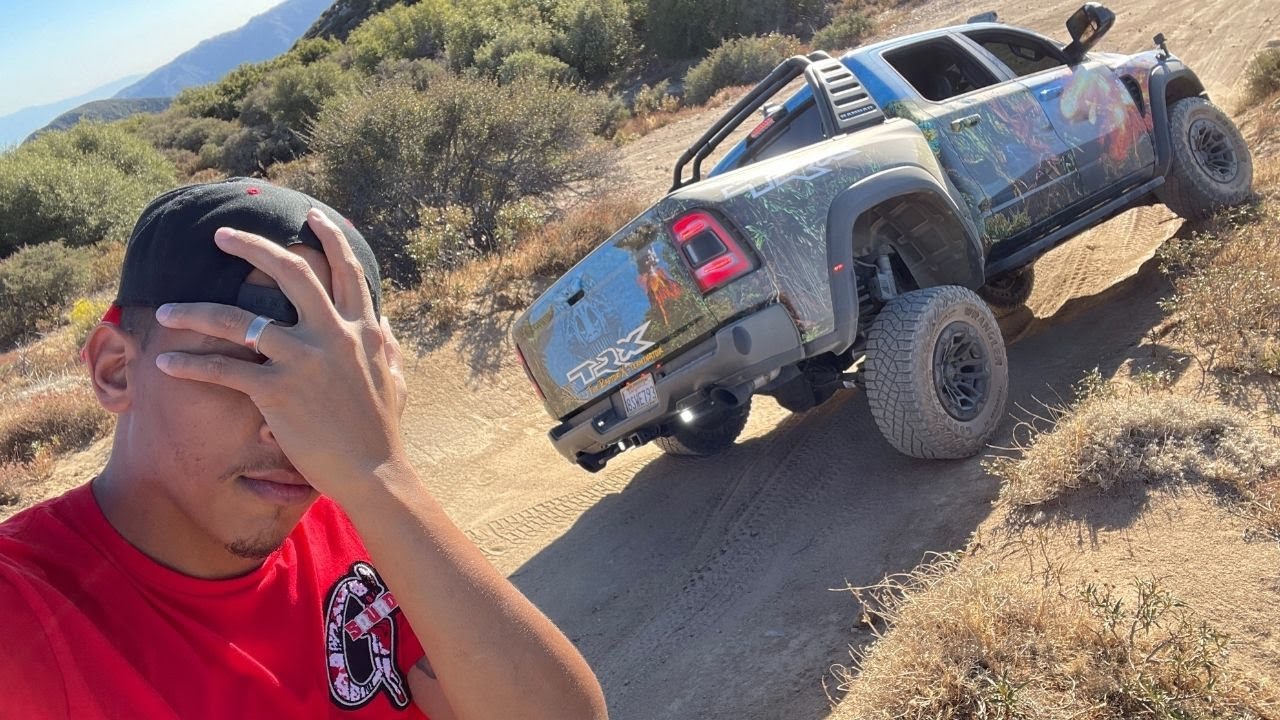 I Should've NEVER Let My WIFE Take My RAM TRX OFF-ROADING!