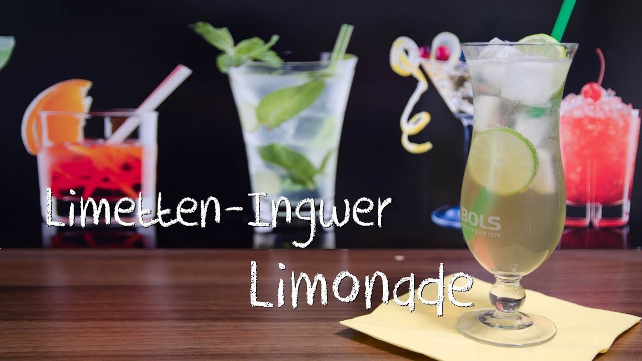 Limetten Ingwer Limonade - Ein leckere Abk&uuml;hlung w&auml;hrend der Hitzewelle