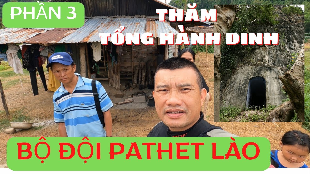 Phần 3 - Độc hành xe máy khám phá Lào  -  Thăm tổng hành dinh của Bộ đội Pathet Lào