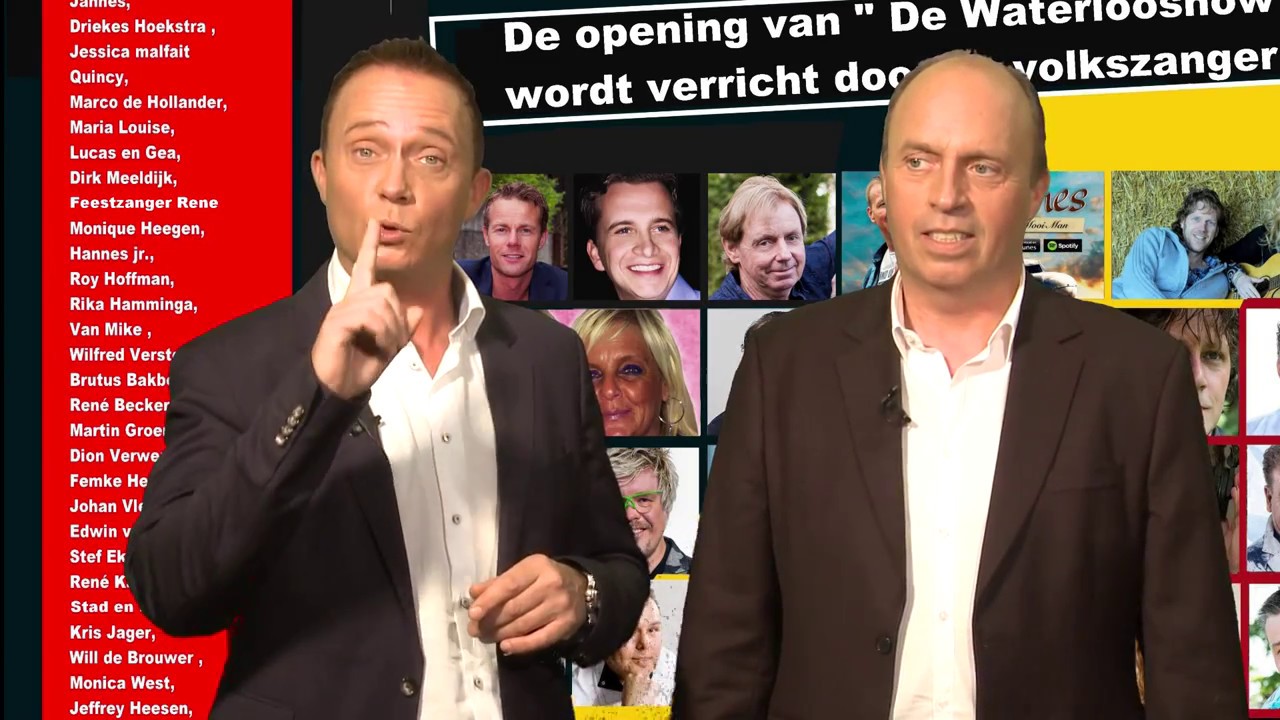 De Waterlooshow on Tour Deel 1 Huize Maas 2016 (Officiële video)