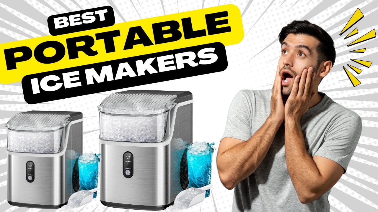 Portable Ice Makers That Produce 35lbs of Ice Per Day.