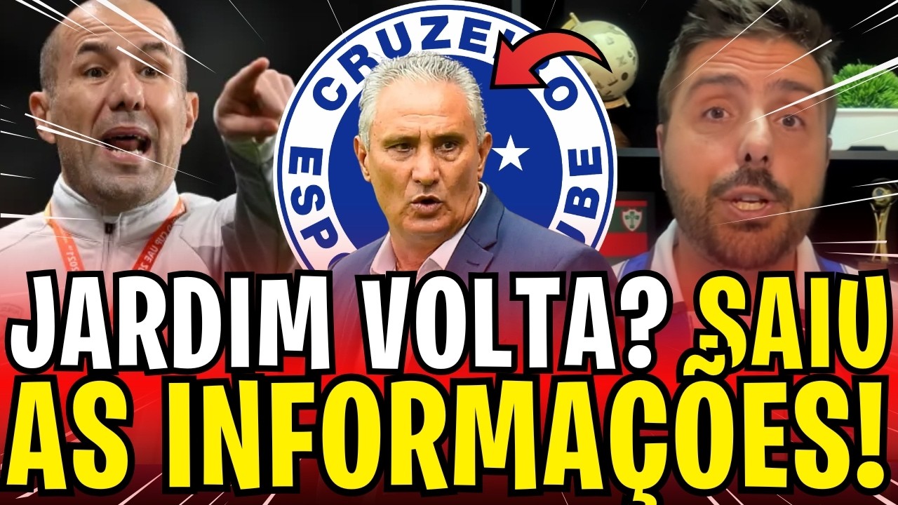 LEONARDO JARDIM DE VOLTA AO CRUZEIRO? JORNALISTA REVELA A VERDADE SOBRE O RETORNO DO PORTUGUÊS