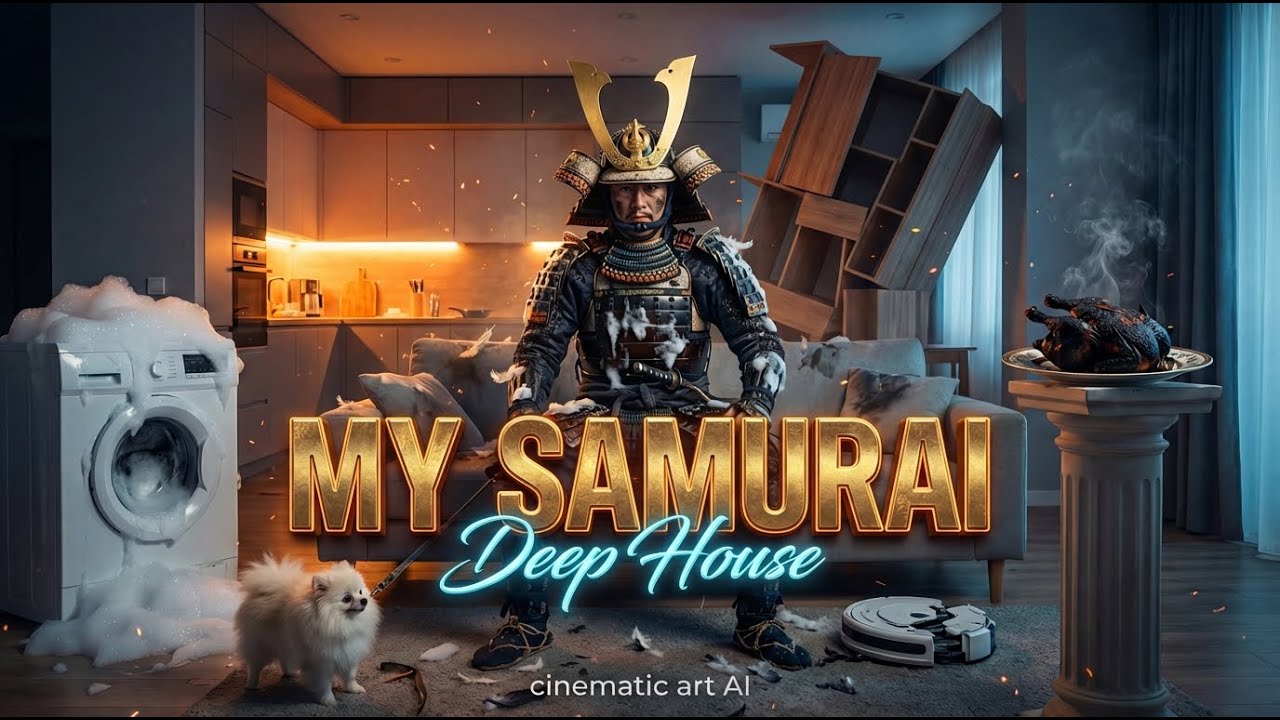 MY SAMURAI 🏮 AI Japanese Deep House | Cinematic AI Art Video 🗡️✨