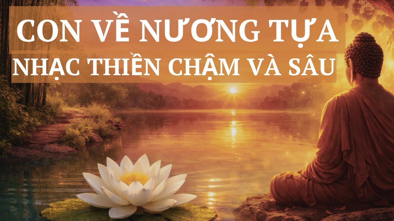 CON VỀ NƯƠNG TỰA | Nhạc Thiền Tĩnh Tâm Giúp Ngủ Ngon, Thư Giãn, An Nhiên | Sunea Music Việt