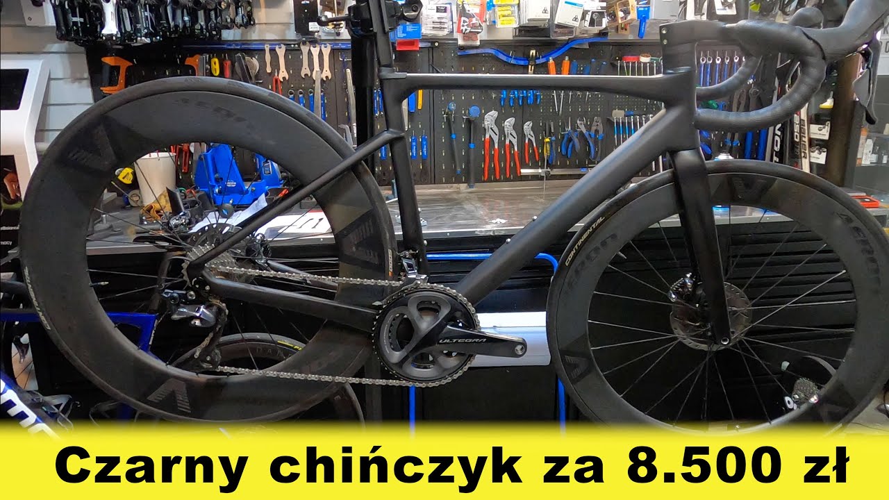 Chiński carbon tym razem awangarda czyli Brembor w akcji ;) Rama koła karbon Ultegra i tarcze