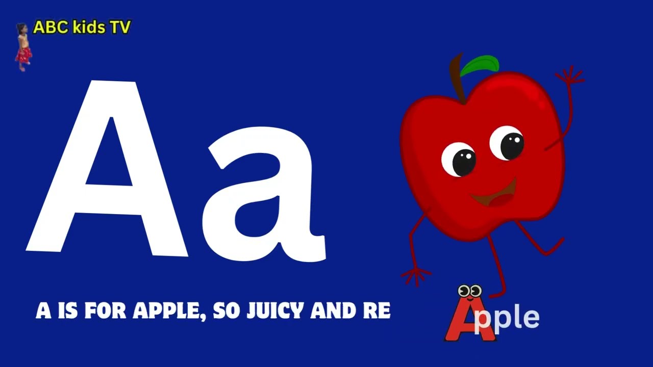 🅰️🍏 Apple Alphabet Song – A Fun Filled ABC Journey for Kids!
