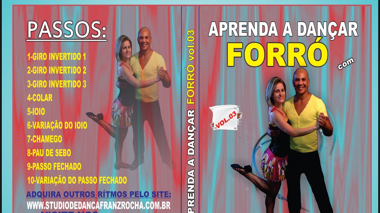 AULA DE FORRÓ CONHEÇA AS DEZ FIGURAS  DA VIDEO AULA FORRÓ VOL 02 E ADQUIRA O DVD OU ARQUIVOS DOWLOAD