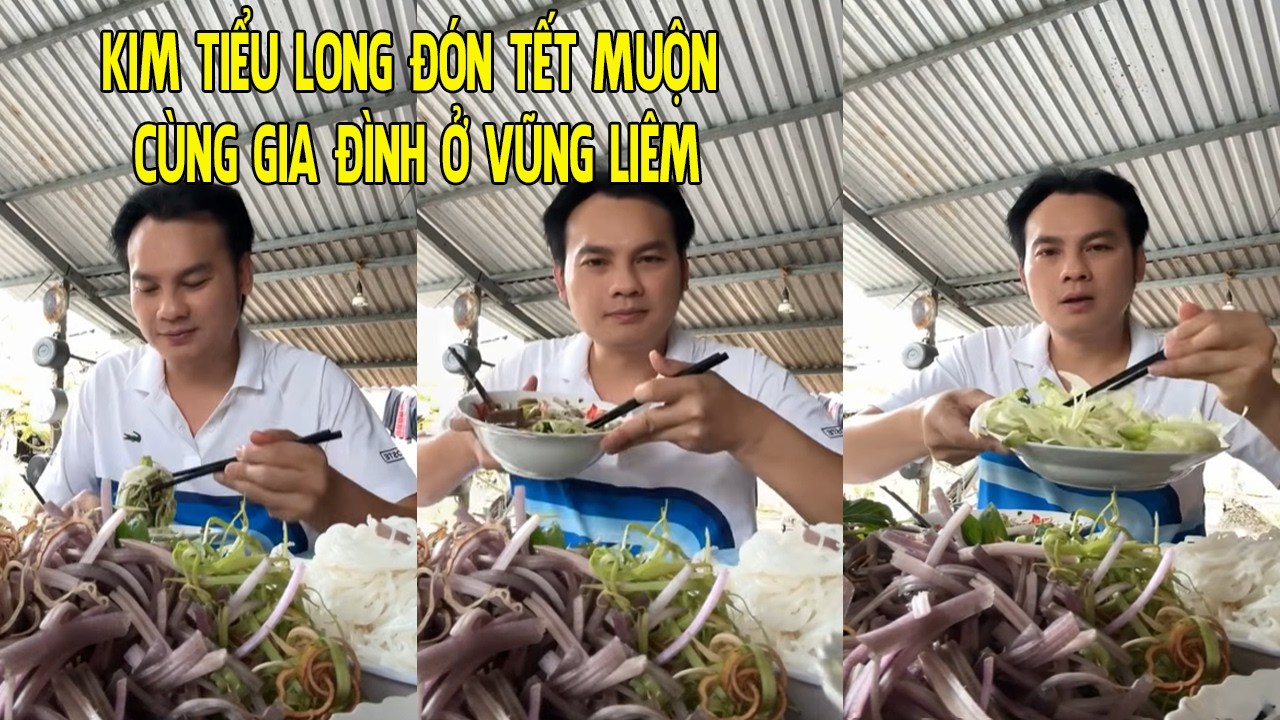 Kim Tieu Long Celebrates Late Tet with Family in Vung Liem