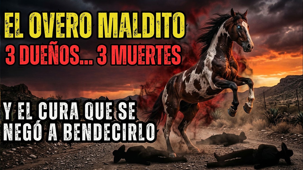 El OVERO MALDITO: tres Dueños, tres Muertes… y un Cura que se negó a Bendecirlo...