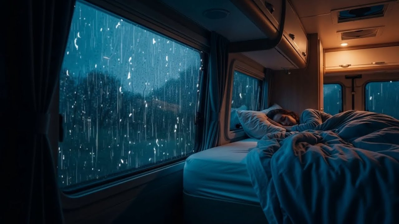 Rainy Night Campervan 24/7 | White Noise Sleep