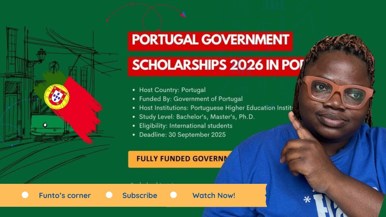 Study in Portugal for Free 🇵🇹 | Fully Funded Scholarships for International Students