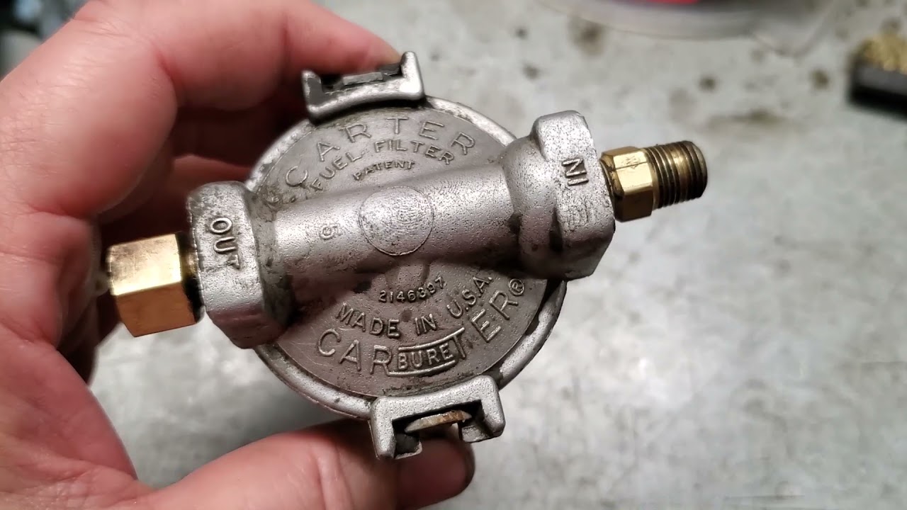 Fuel Filter and More Glass Cleaning
