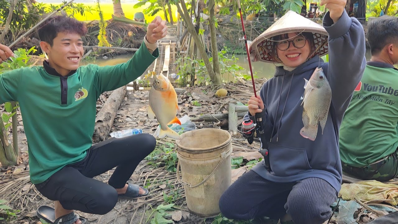 Câu Cá Trong Khu Vườn Ở Giữa Đồng Dính Liền Con Thấy Ham Luôn...| ONMT #Tập 192