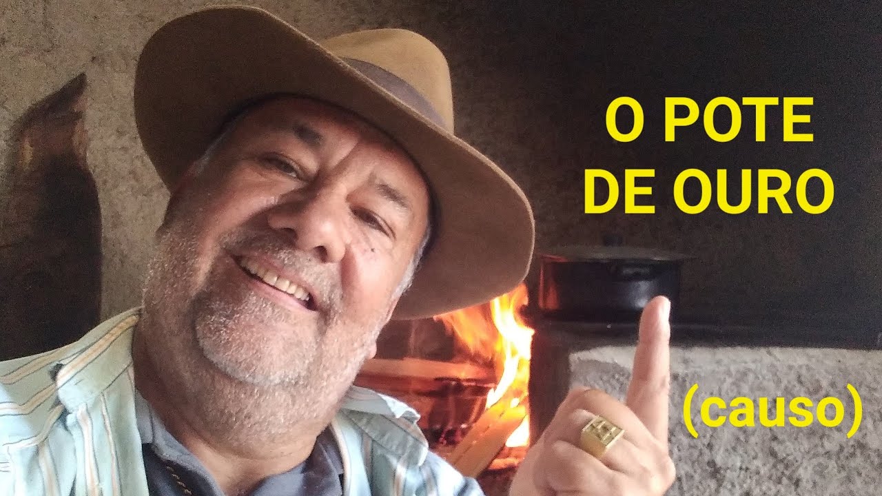 TRÊS AMIGOS E O POTE DE OURO ENCONTRADO NA MATA