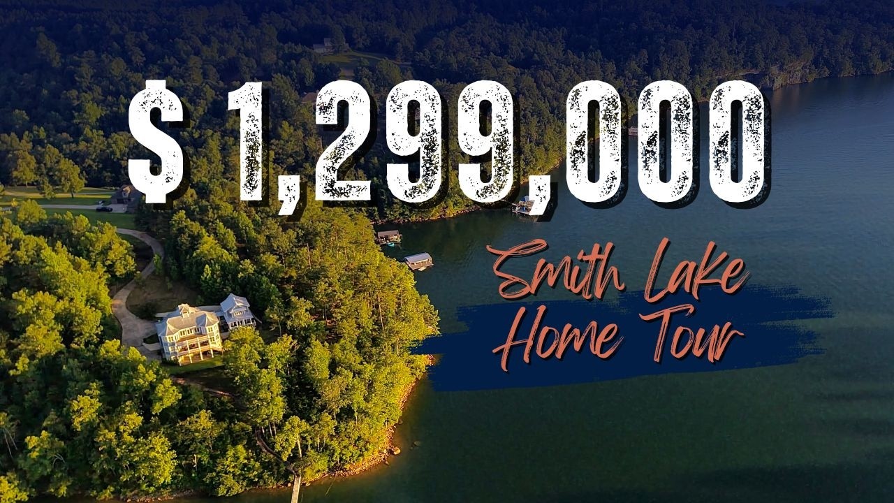 🔥 Smith Lake Home for Sale | Stunning 2-Acre Lakefront Estate w/ Guest House | Smith Lake Home Tour