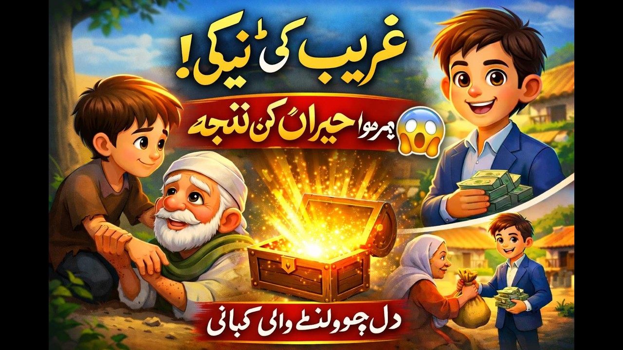 greeb larkay ki naiki or heran kun nateja