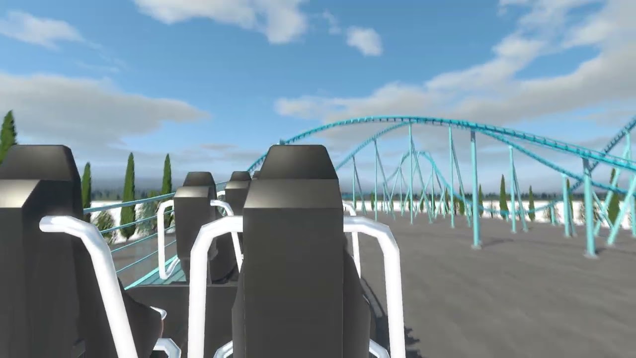 NoLimits 2 - Wave Rider - Intamin Blitz (Back Row)