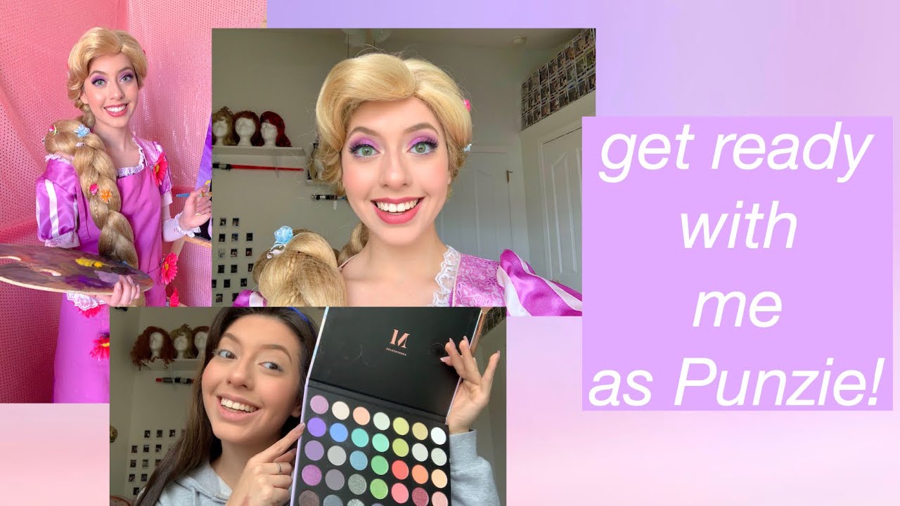 GRWM as Punzie! 🌸✨