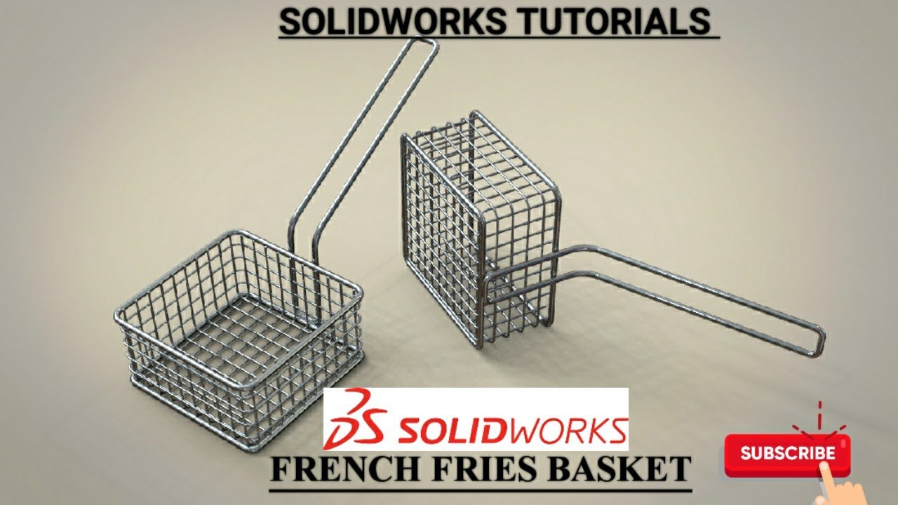 Solidworks Tutorials| Basket Design In Solidwork