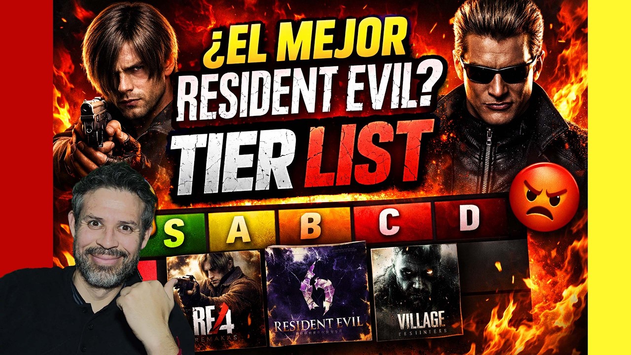 Ranking DEFINITIVO de Resident Evil 😱 Del PEOR al MEJOR | Tier List
