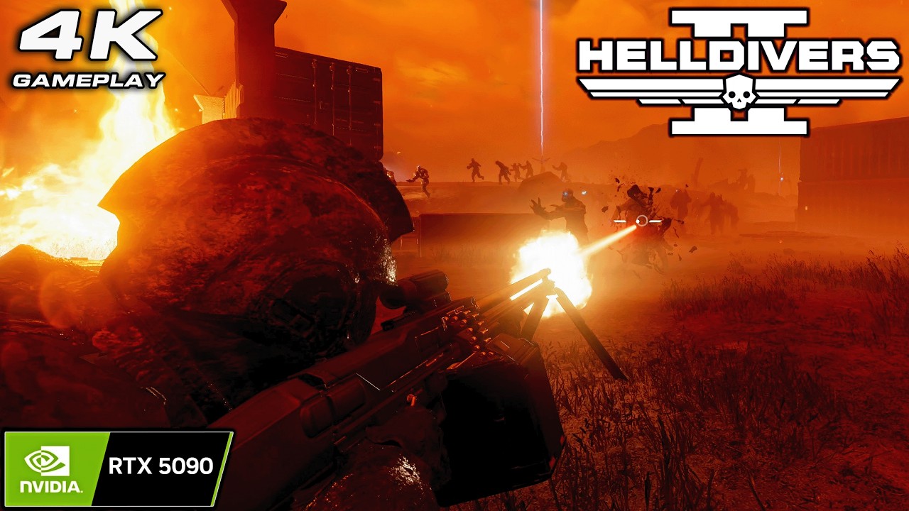 Helldivers 2: 4K Gameplay No Commentary ULTRA Settings | RTX 5090 P1169