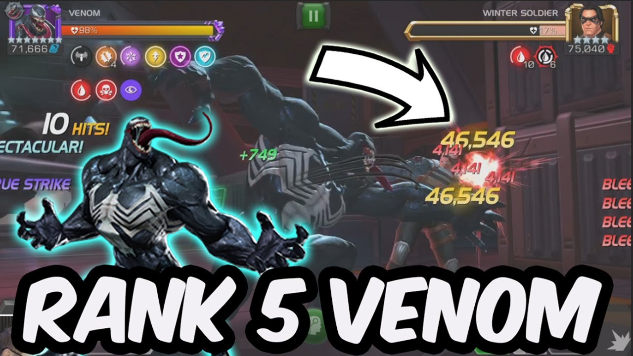7 Star Rank 5 Venom - THE FASTEST BEYOND GOD TIER NUKE BREAKS RECORDS - Marvel Contest of Champions