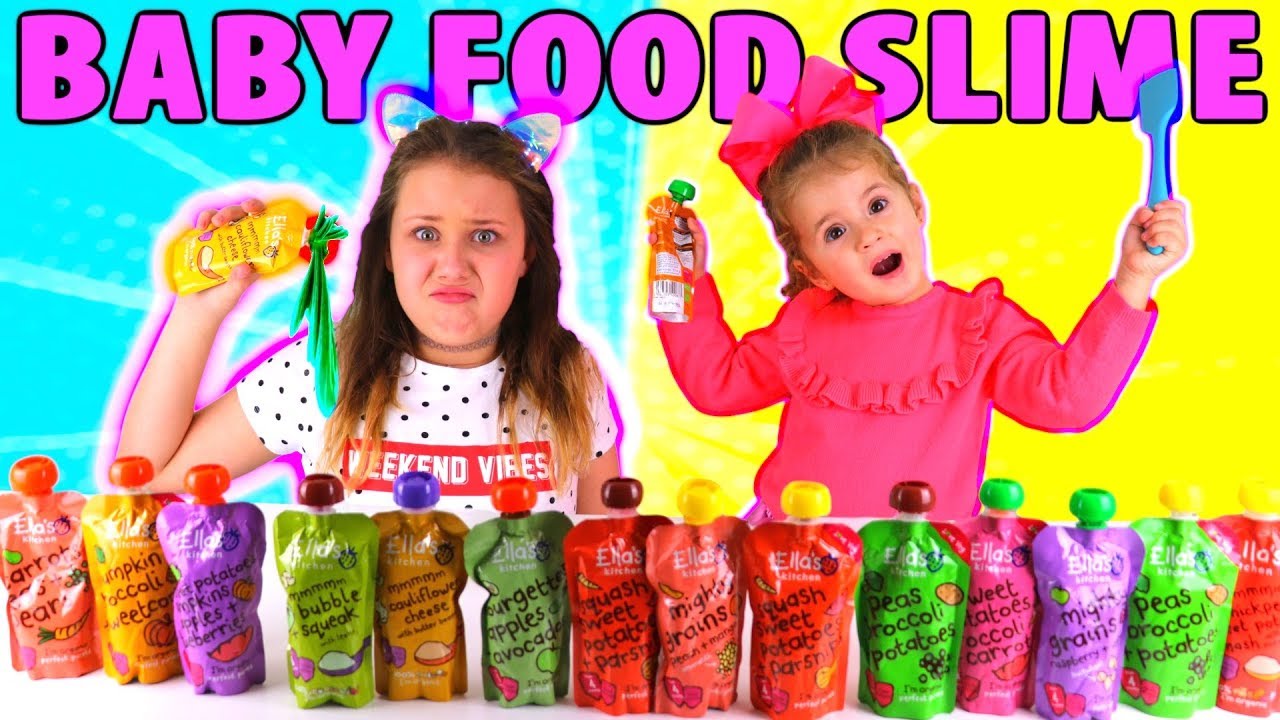 Don't Choose the Wrong Baby Food Slime Challenge!!!