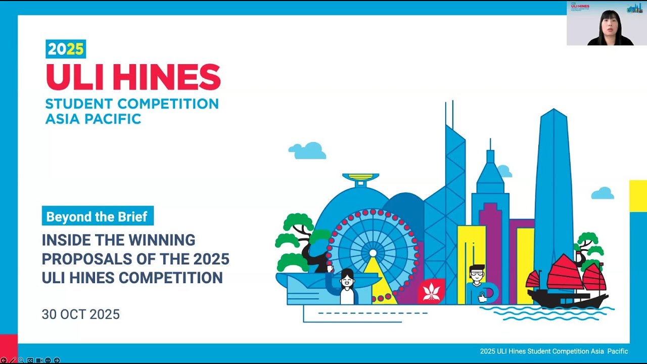 Beyond the Brief: Inside the Winning Proposals of the 2025 ULI Hines Student Competition