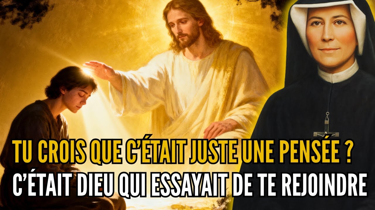 Sainte Faustine révèle : Dieu peut te parler par l’esprit — et beaucoup l’ignorent