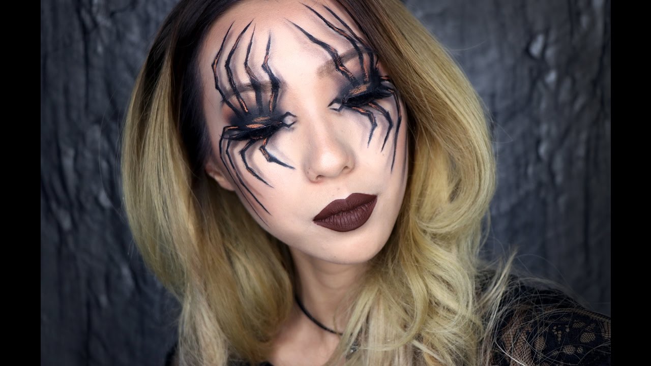 Spider Halloween Makeup Tutorial 2016