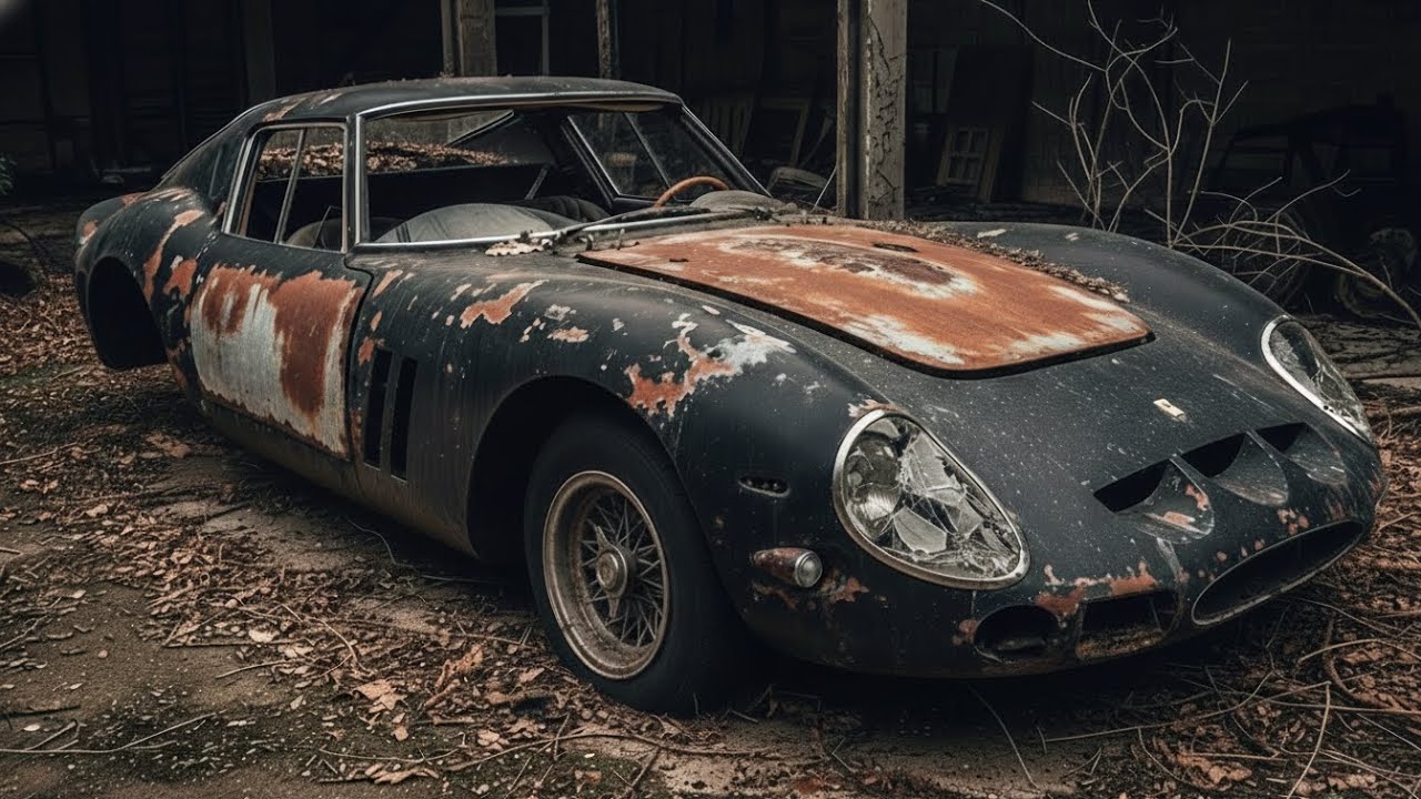 ASMR Car Restoration Full Rebuild of 1964 Ferrari 250 GTO from Abandoned to Looking New