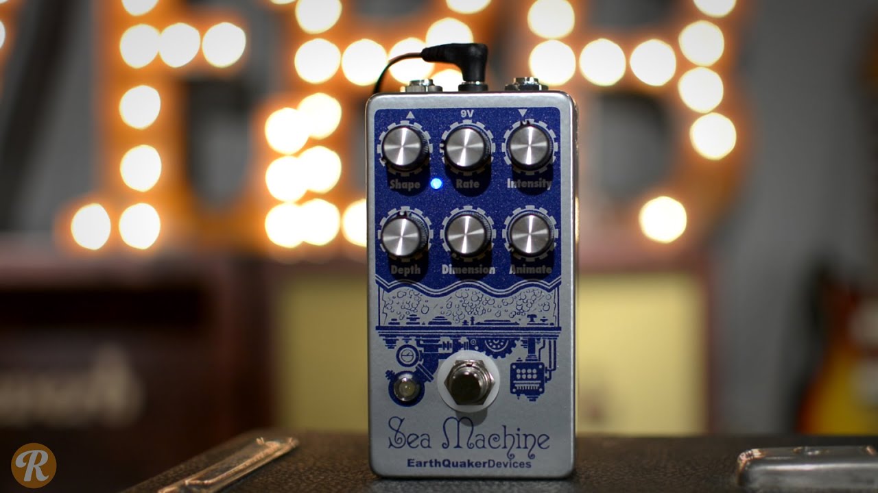 Earthquaker Devices Sea Machine v2 Chorus Demo featuring "Teenage Riot" by Sonic Youth
