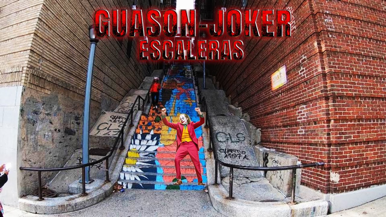 las famosas escaleras del Joker el Guasón, Bronx Nueva York-2025