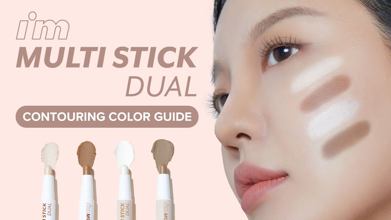 CONTOURING COLOR GUIDE | ✨I&rsquo;M MULTI STICK DUAL✨ | Contour and Highlight in One Step!💕 | I'M MEME