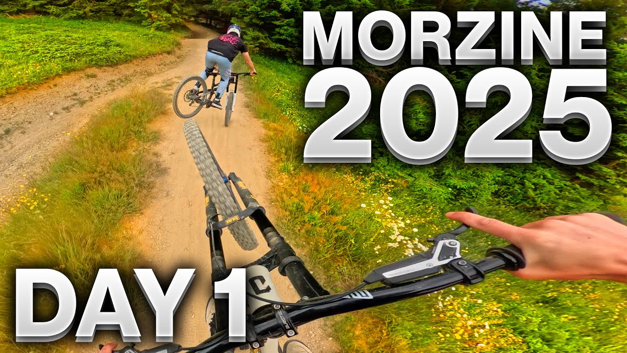 MORZINE 2025: FIRST LAPS OF LE PLENEY