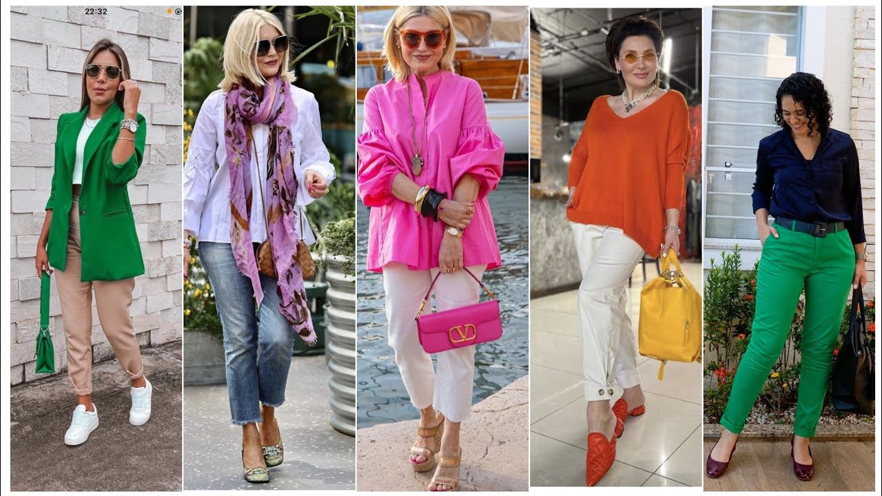 Natural Older Women OVER 50 60 70 | Summer Fashion 2025 For Women #womenoutfitsideas