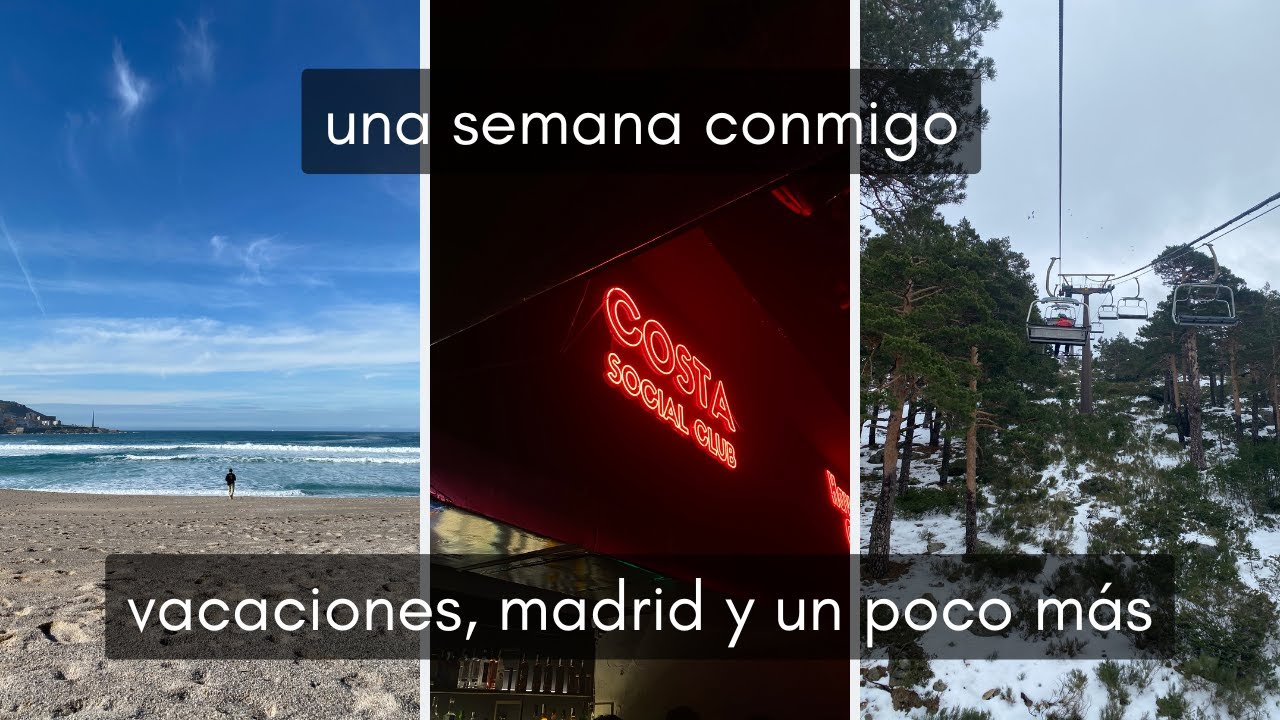 una semana post examen, escapadita a madrid y más cosas ✨