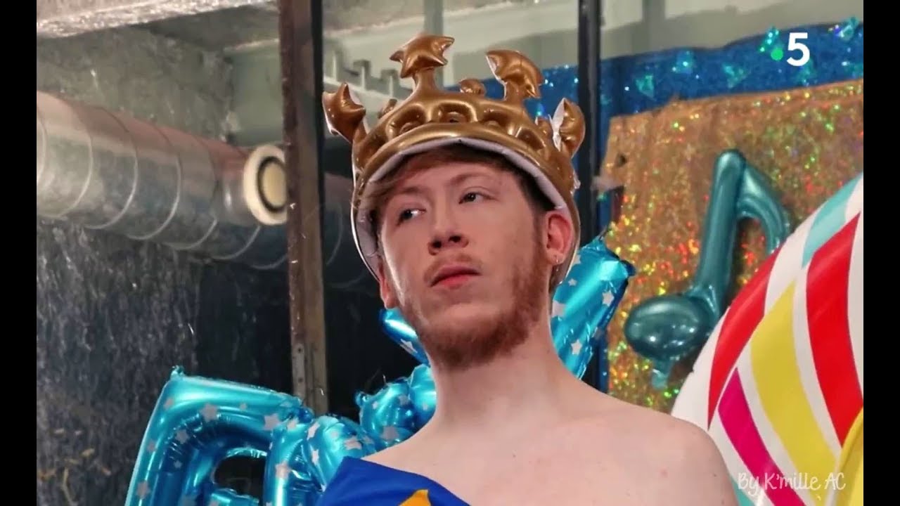 Eddy De Pretto @ Passage des arts, Dans une photo de Pierre et Gilles