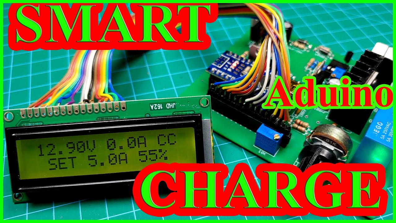 Arduino Smart Battery Charger 0&ndash;10A | CC Float Charging with Protection | JLCPCB