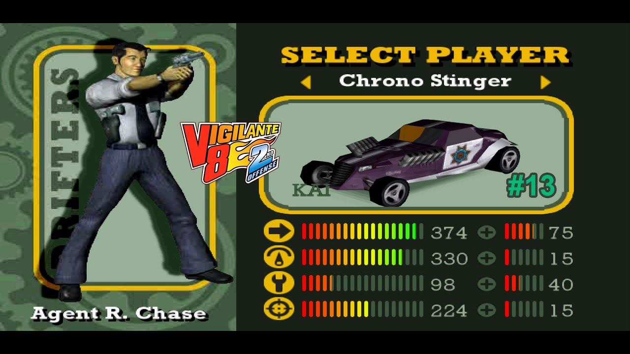 Vigilante 8 2nd Offense | Agent R. Chase Quest