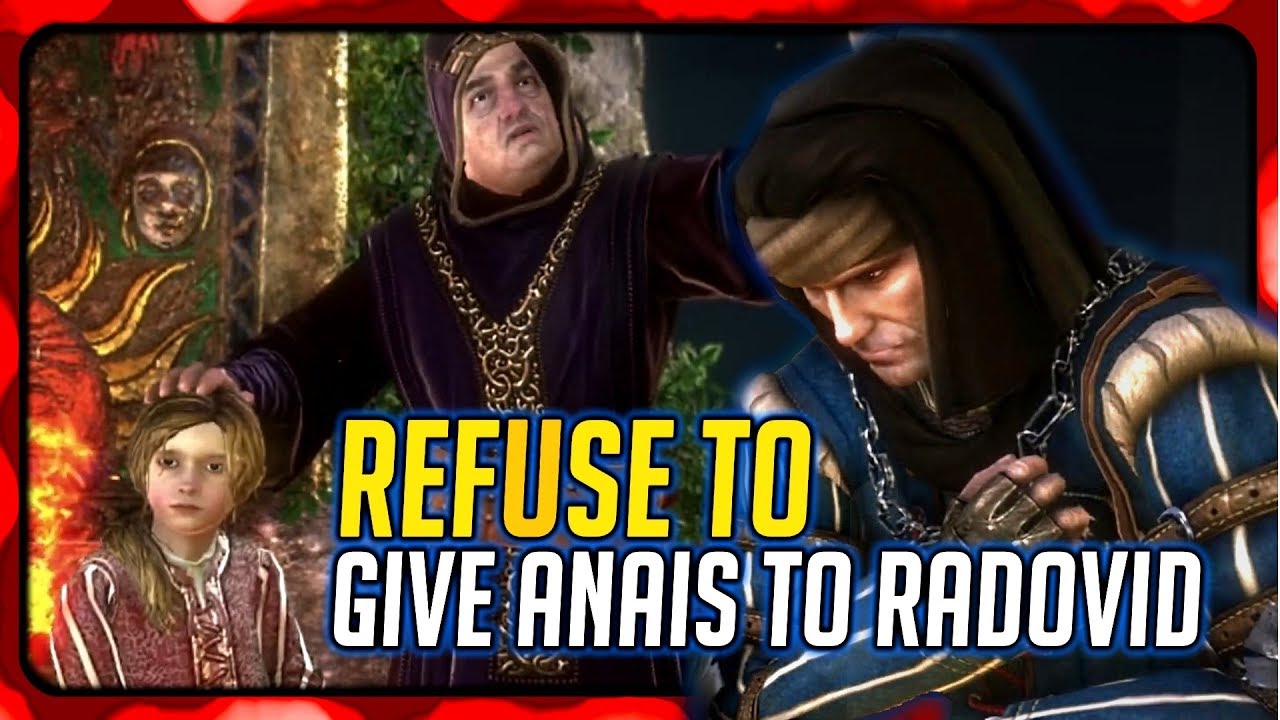 Roche Gives Anais to John Natalis, instead of Radovid - Witcher 2