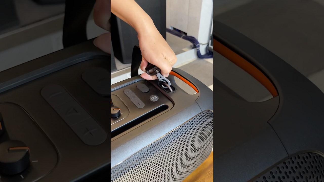 JBL PartyBox On-The-Go Essential &ndash; Portable Party Speaker with 2 Mics #youtube #jblaudio #virals