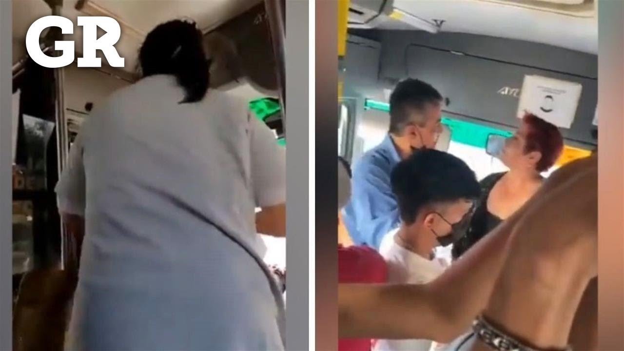 Se pelean pasajeras... con conductores de camiones | Monterrey