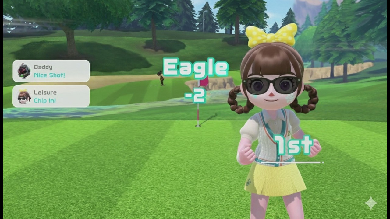 Nice Win! Nintendo Switch Sports: Golf.