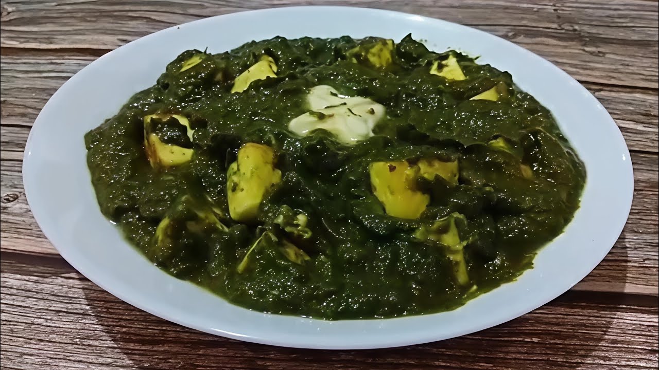 Flavourful Palak Paneer | Creamy & Healthy  